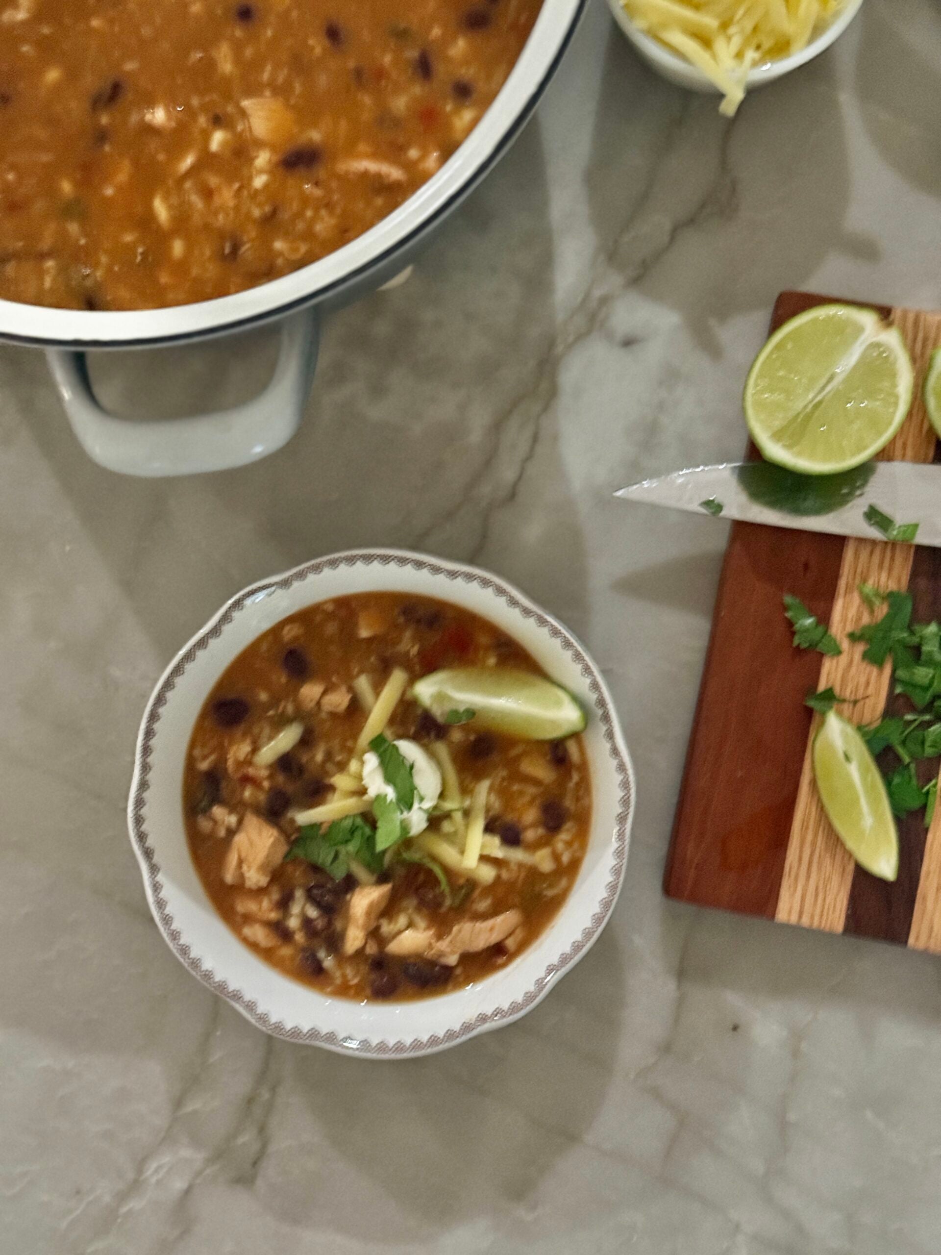 Enchilada soup
