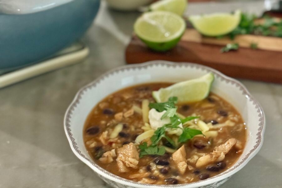 Enchilada soup