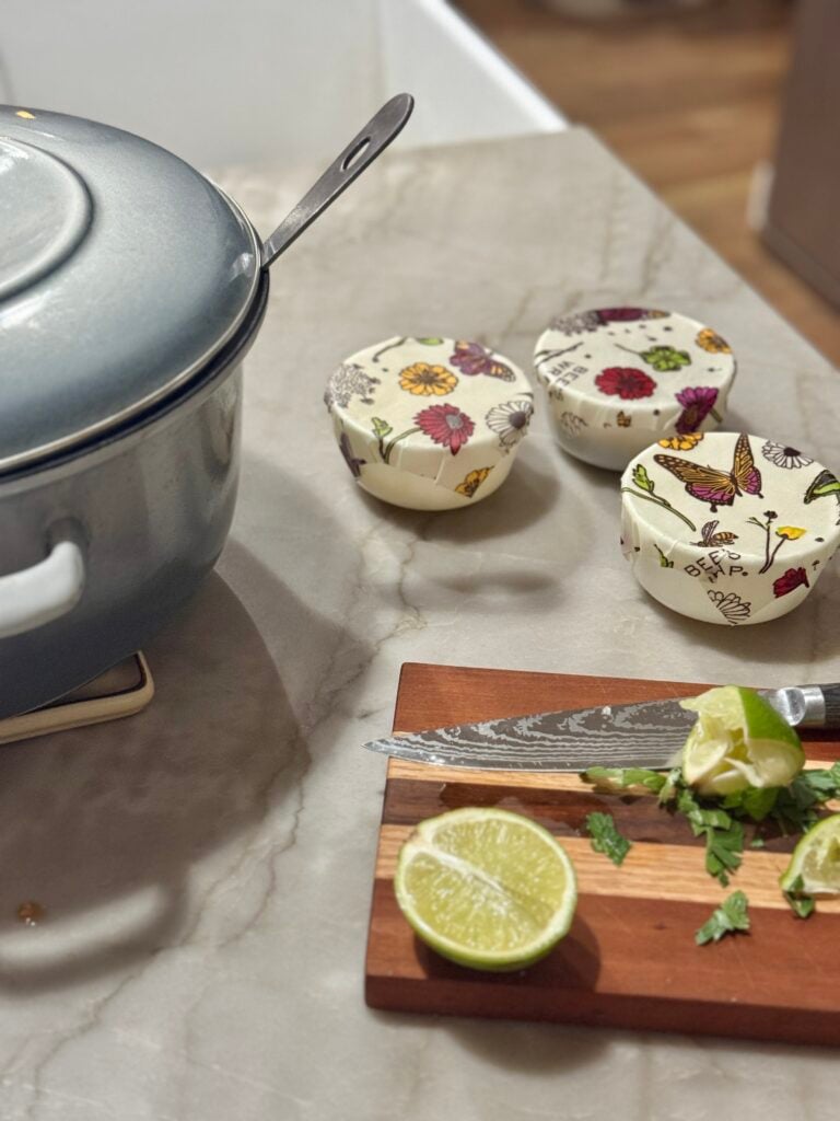 Plastic free food storage 