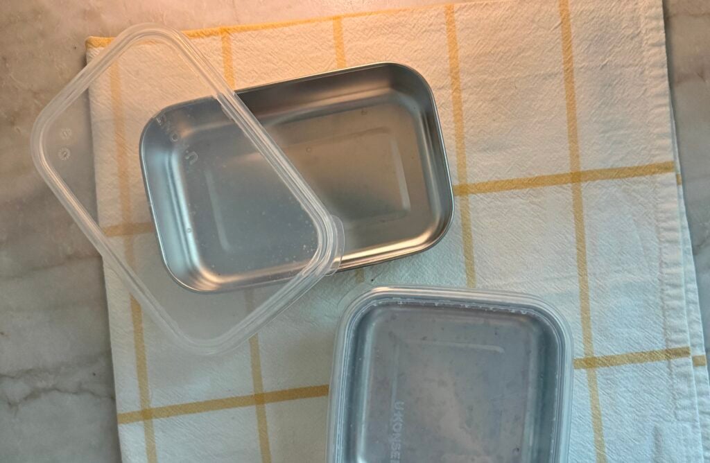 Plastic-free food storage