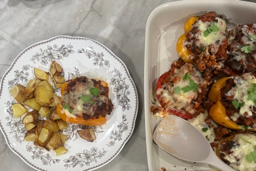 Classic stuffed peppers
